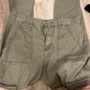 Hollister Olive Green Women's Trousers